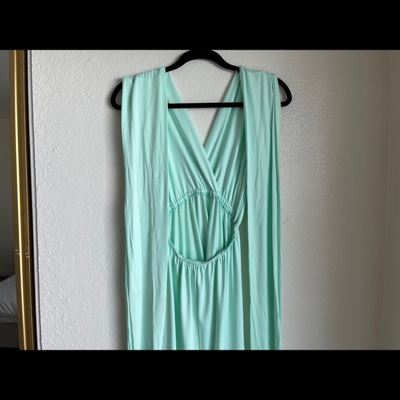 Multi Way Dress for Special Occasions Long Mint Green Color - Picture 6 of 10